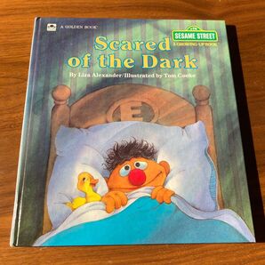 scared of the dark セサミストリート 洋書絵本
