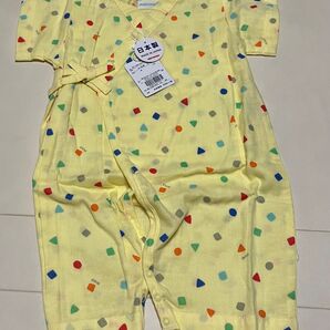 図形柄甚平オール ミキハウス