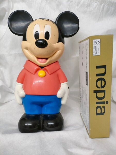ミッキーマウス ソフビ レトロ フィギュア ディズニー ビンテージ