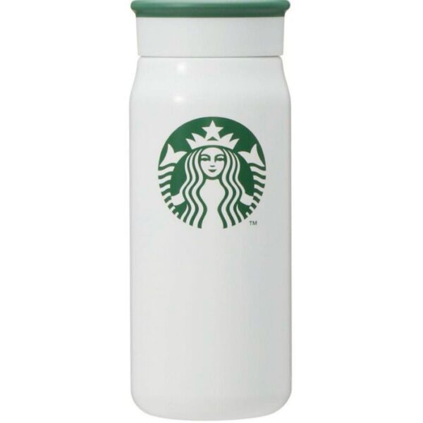 未使用 Starbucks ステンレスミニボトルホワイト 355ml