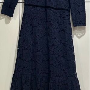 &NOSTALGIA ネイビー ワンピース M