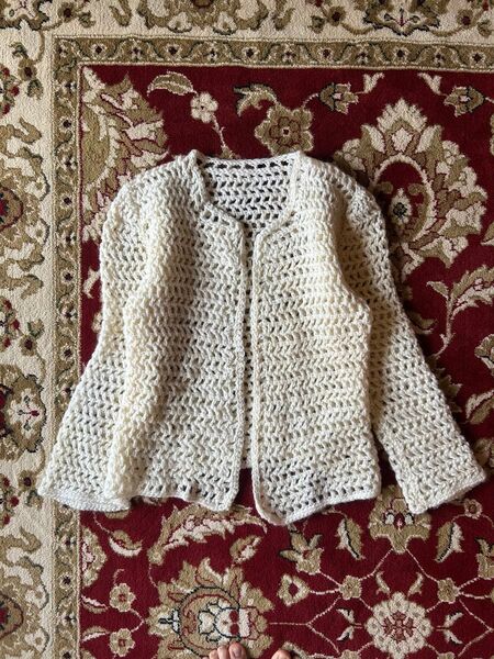 ハンドメイド カーディガン vintage itimi otoe lochie