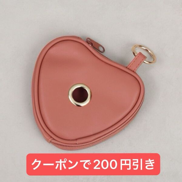 【新品未開封】マナーロールポーチ マナー袋付き ピンク スリーコインズ3coins