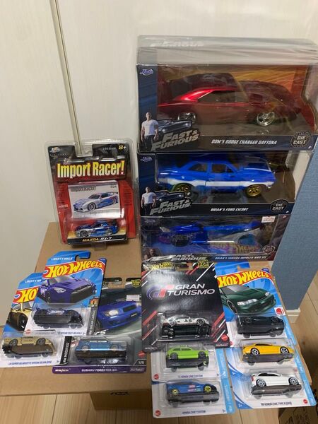 ワイルドスピード JADA Toys1/24 インポートレーサー スポコン ホットウィール リバティーウォーク ミニカーまとめ売り