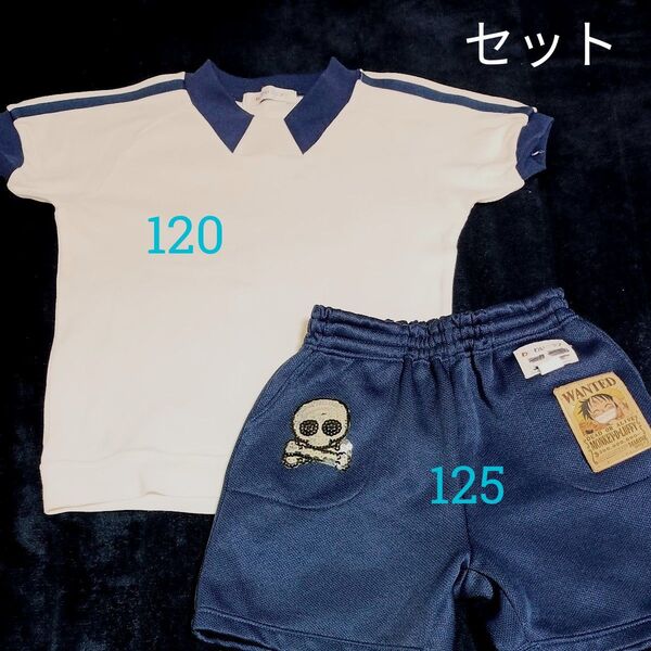 体操服 上下セット 半袖120 ★ ショートパンツ125