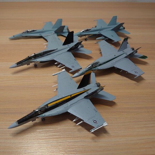 F/A-18 スーパーホーネット ホーネット 5機セット
