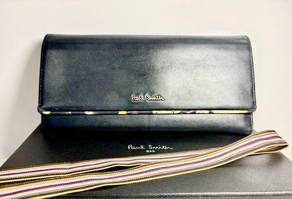 PaulSmith 花柄長財布