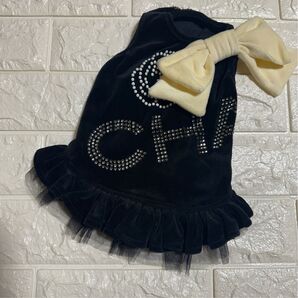 試着のみ パリエロ ピンクゴールド Camellia Frilled Tank