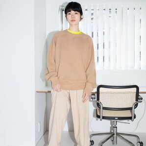 cash&barba キャッシュベイビー クルーネック ニット カシミヤ MARKAWARE