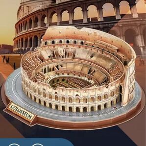 コロッセオ 立体パズル 163ピース Rome Colosseum 未使用