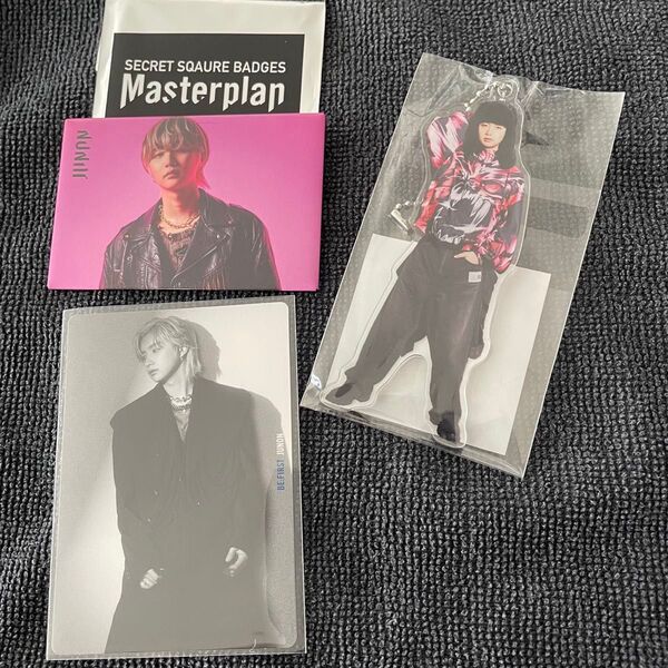 BE:FIRST JUNON ジュノン アクリルキーホルダー トレカ スクエア缶バッジ Masterplan