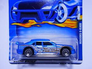 Hotｗheels ホットウィール MERCEDES C-CLASS 2001 #171 ブルー