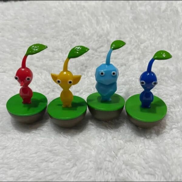 ピクミン ゆらゆらフィギュア 青 氷 赤 黄色 4個セット