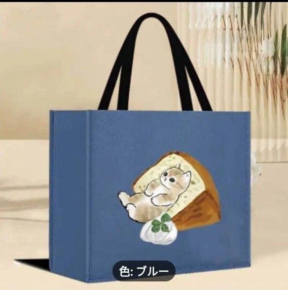 キャンバストートバッグ モフサンドサメにゃん