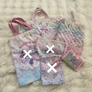 ①.③のみ、②は売り切れ ディズニーストア ミニー&ユニコーン 3点セット エコバッグ 入園 入学