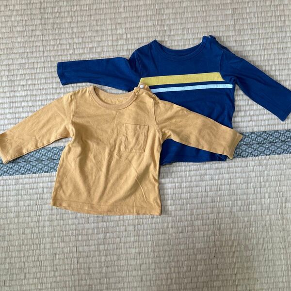 ロングTシャツ ユニクロ 長袖 子供服