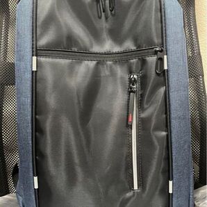 新品未使用 CAZSTYK 充電ポート付き オックスフォードリュック バックパック ネイビー
