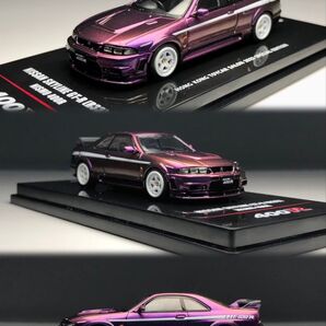 inno models イノモデル 1/64 日産 スカイライン GT-R R33 400R 香港限定 マジックパープル
