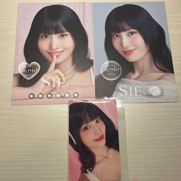 ●新品●TWICE モモ カラコンSIE ポストカード トレカ