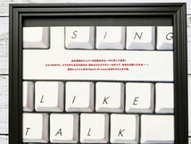 額装品◆SING LIKE TALKING RE-MIX /1996年/告知 広告/A4サイズ額入り/アートフレーム/ポスター風　YW01-1_画像2