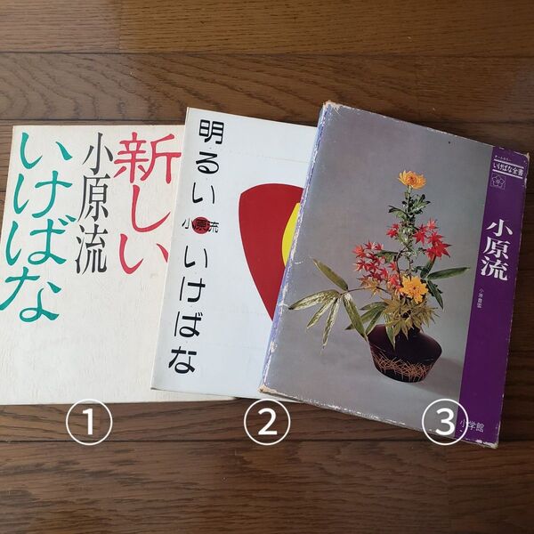 小原流 書籍 3冊 いけばな 小原夏樹 小原豊雲 華道 生け花