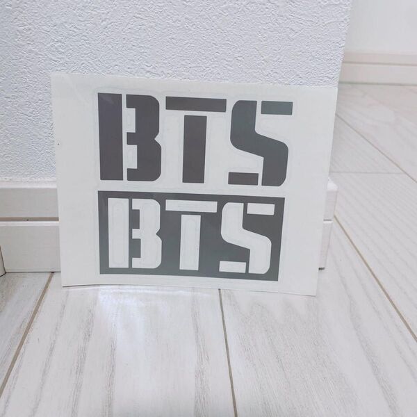 BTS ステッカー ステッカーシール シルバー シンプル 韓国アイドル ファン アレンジ DIY リメイクを