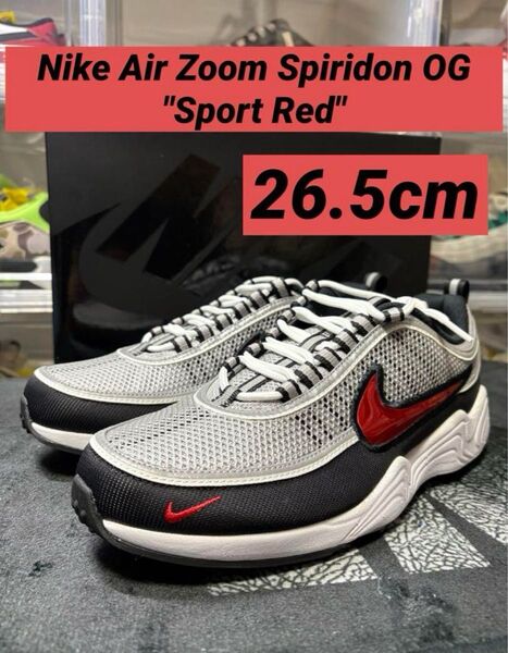Nike Air Zoom Spiridon OG " Sport Red "