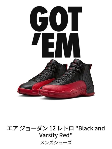 新品未使用国内正規品 Nike Air Jordan 12 Retro Flu Game 27.5 ナイキ ジョーダン フルゲーム