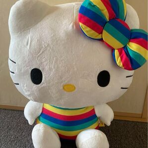 【新品】ハローキティ ぬいぐるみ BIGサイズ 大きめ
