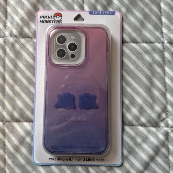 ポケモン iPhone15pro メタモン スマホケース