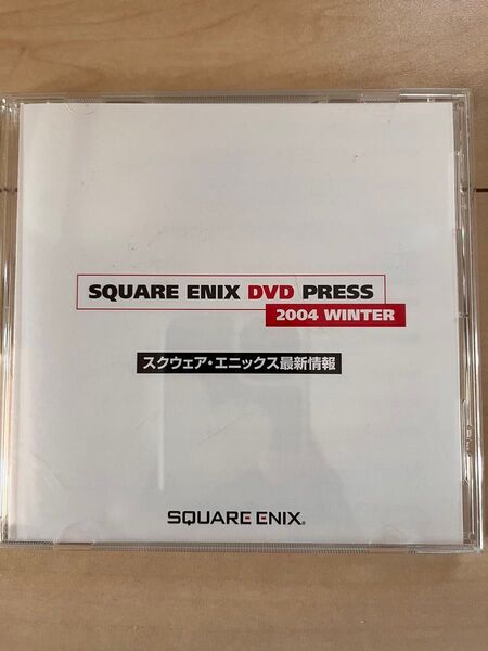 SQUARE ENIX DVD PRESS 2004 WINTER 非売品 スクウェア エニックス