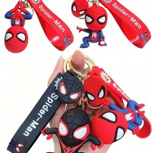 スパイダーマン キーホルダーセット 4個セット