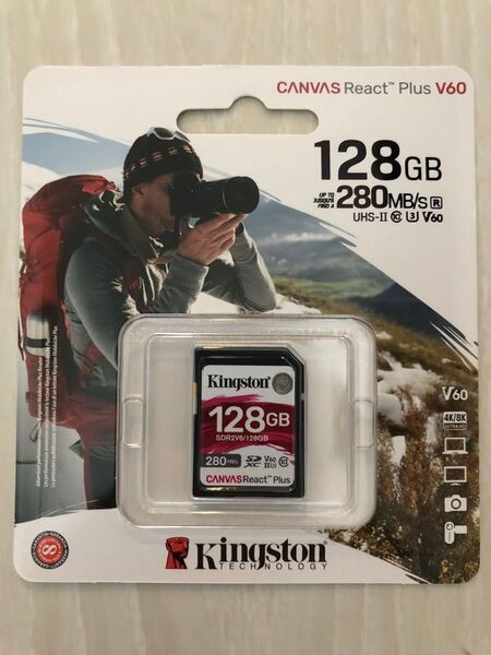 【新品未開封】SDカード 128GB SDXC Kingston