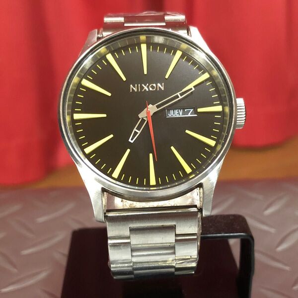 NIXON ニクソン // ☆THE SENTRY SS☆ 新品ベルト 電池交換済み