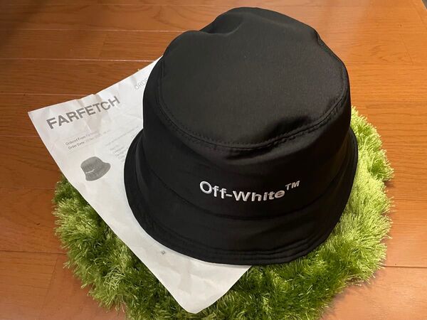 Off-White バケットハット 黒