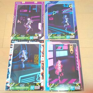 一番くじ ホロライブ ~Cyberpunk Style~ ビジュアルボード賞 ビジュアルボード 4種セット