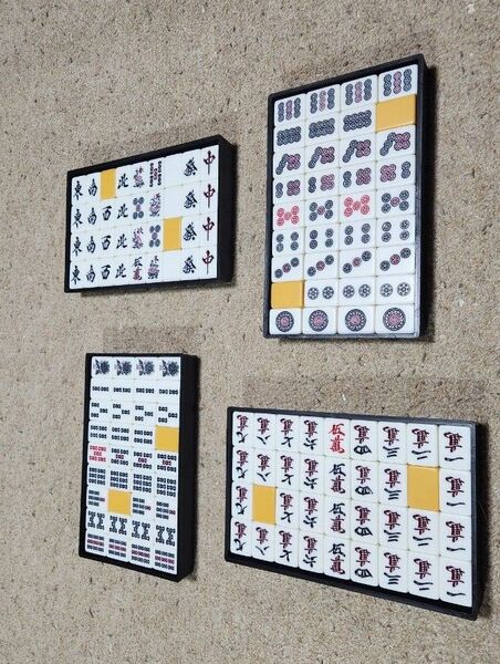 起家マーク付き 麻雀牌 点数棒 SET マージャンパイ 麻雀一式 点棒 まーじゃんぱい セット 麻雀牌一式 サイコロ付き