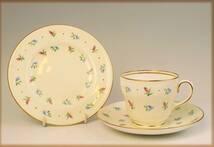 　ウェジウッド　＝　Cup&Saucer&Plate　(1級品)　Ｓ１２３　貴重品_画像1