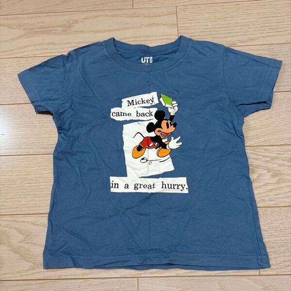 ユニクロ キッズ Tシャツ 100 半袖Tシャツ 子供服 UNIQLO ミッキー ディズニー