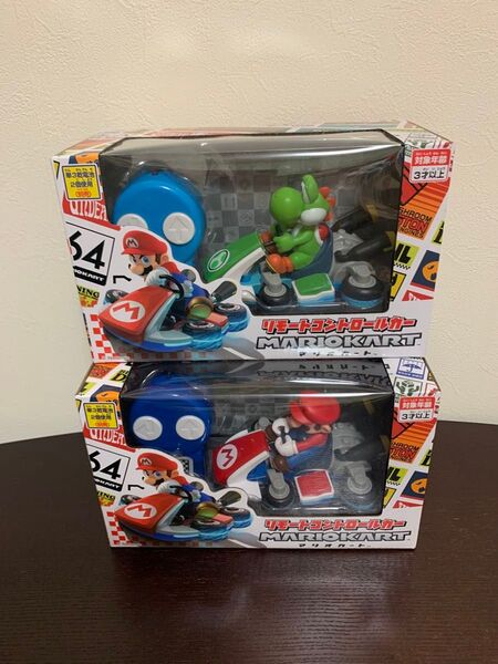 リモートコントロールカー マリオカート マリオ ヨッシー 2種セット