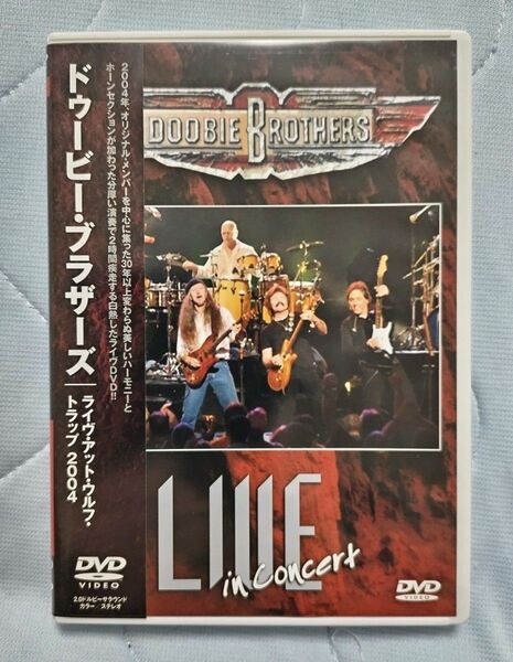 再値下来日DVD ウエストコースト DOOBIE BROTHERS/ドゥービーブラザーズ 復活 ライヴ・アット・ウルフトラップ 国