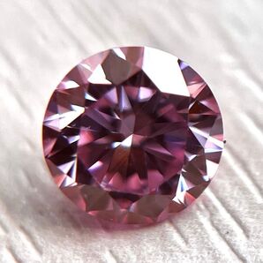 6.5mm ピンク モアサナイト ルース