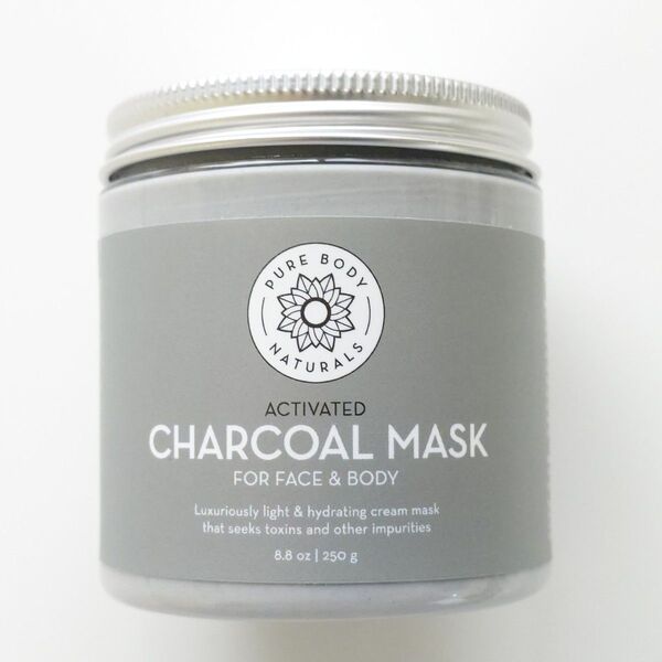 活性炭クリームマスク Pure Body Naturals ピュアボディナチュラルズ フェイスビューティーマスク