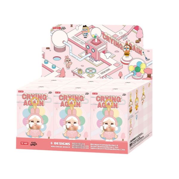 POP MART CRYBABY Crying Again Series ぬいぐるみブラインドボックス