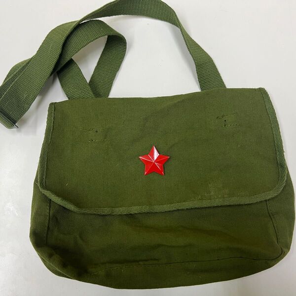 実物 ベトナム戦争 中国軍雑嚢 旧日本軍タイプ デッドストック品 ナム戦 ミリタリー 中国人民解放軍