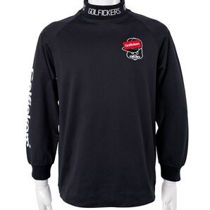 【新品未使用】ロングスリーブ モックネック ブラック XLサイズ Golfickers