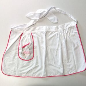 エプロン レトロ ポケット付き