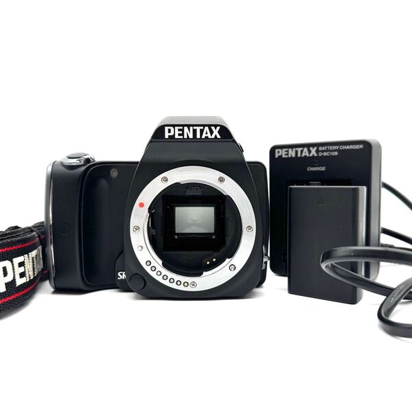 ■シャッター数7,557【ほぼ新品】PENTAX K-S1 ボディ ブラック