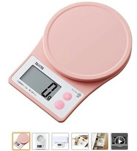 TANITA COOKER SCALE UPTO 2kg 1g PINK KJ-216 PK