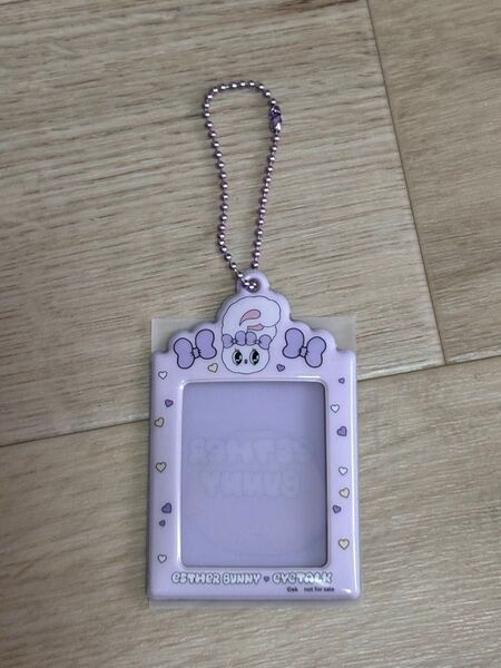 ESTHERBUNNY EYETALKエスターバニーアイトークミニフォトオリジナルカードケースパープル数量限定品